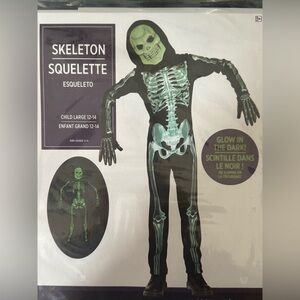 NWT Kid’s Skeleton Costume - 12/14
